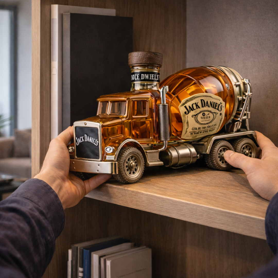 Jack Daniel's Whisky Üveg - Teherautó Limitált Kiadás