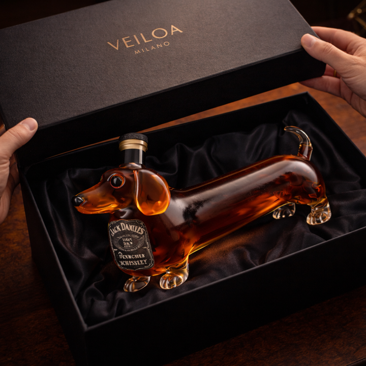 Jack Daniel's Whisky Bottle – Dachshund Edition