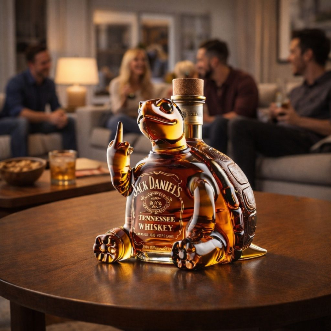 Turtle Edition Whisky Bottle