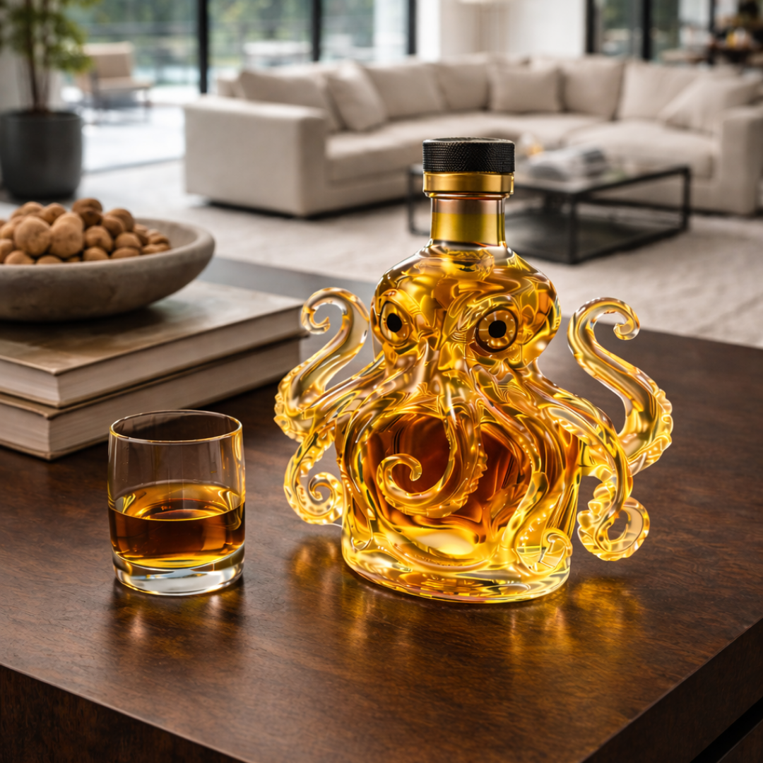 Whisky Bottles – Octopus Edition