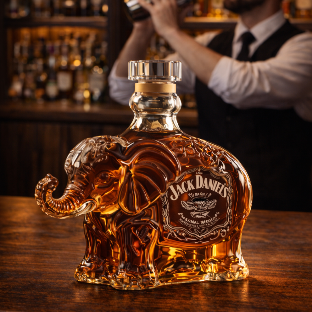 Jack Daniel's Whisky Bottle – Elephant Edition