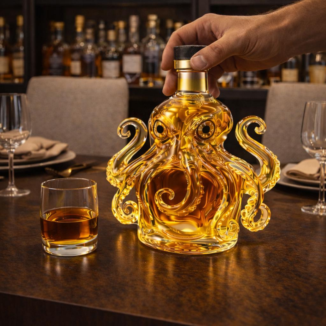 Whisky Bottles – Octopus Edition