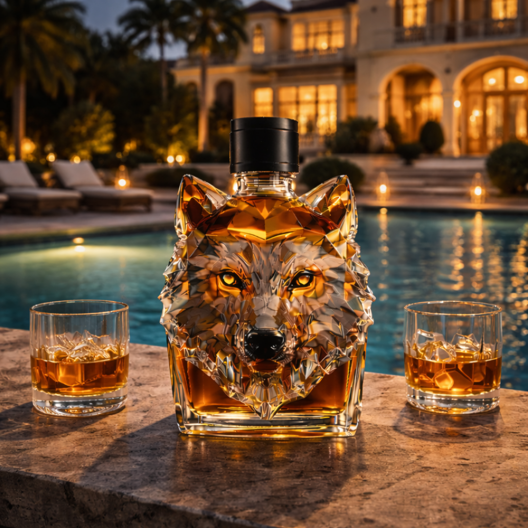 Farkas Kiadás Whisky Üveg
