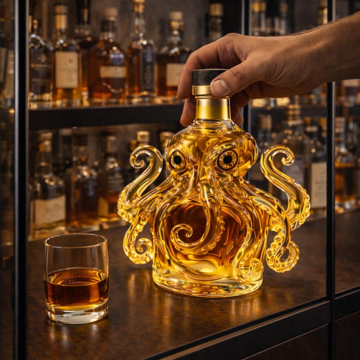 Whisky Bottles – Octopus Edition