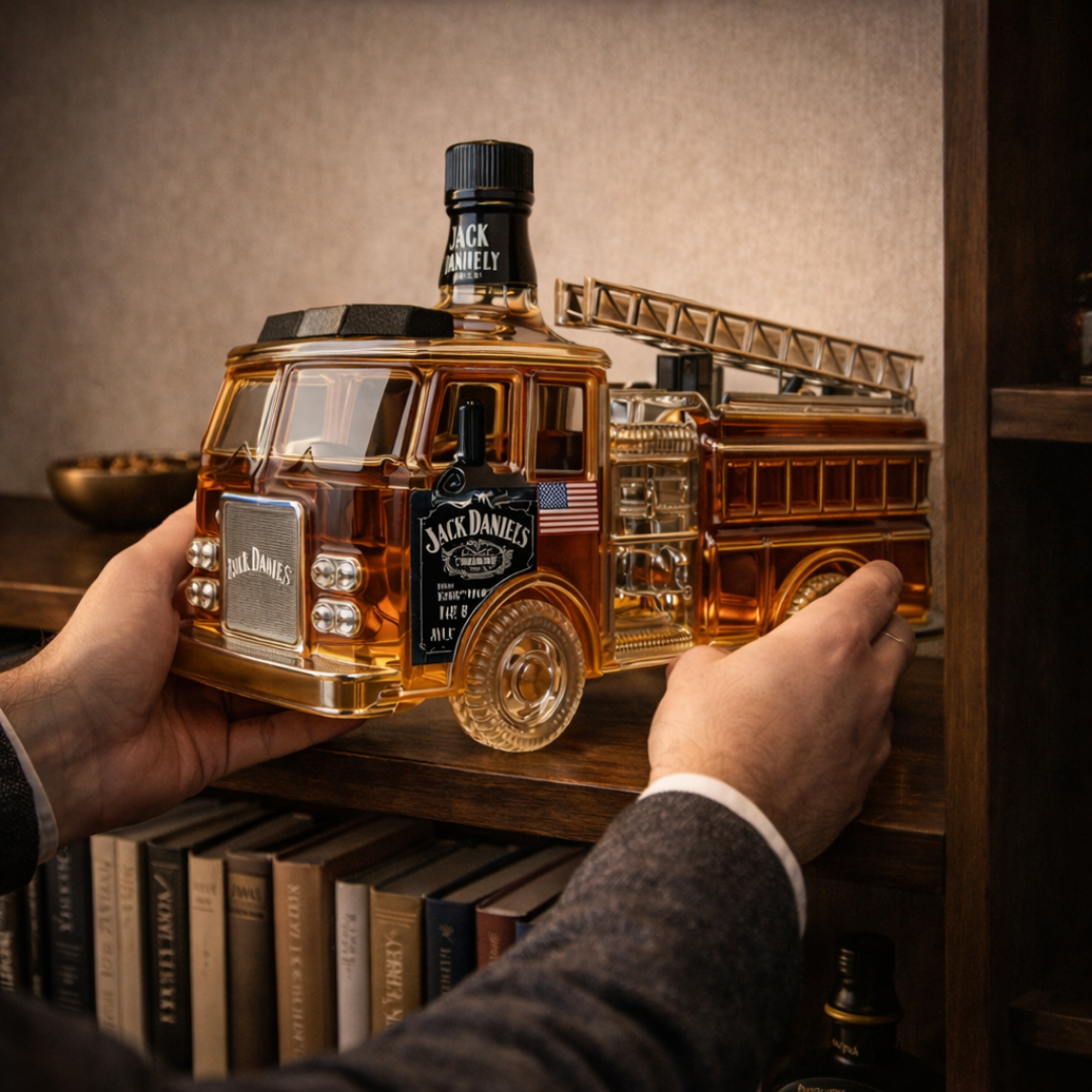 Jack Daniel's Whisky Üveg – Tűzoltó Kiadás