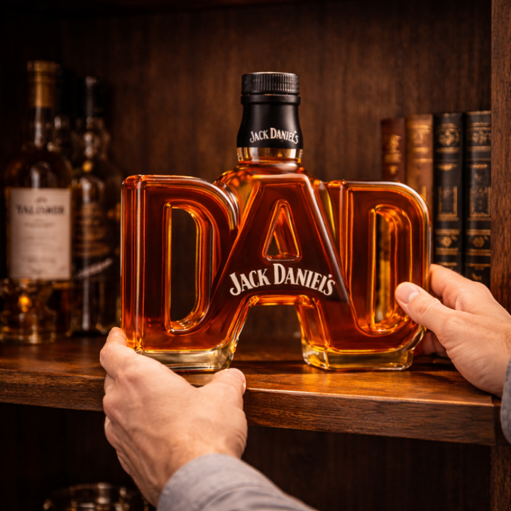 Jack Daniel's Whisky Üveg – Apák Napi Különkiadás