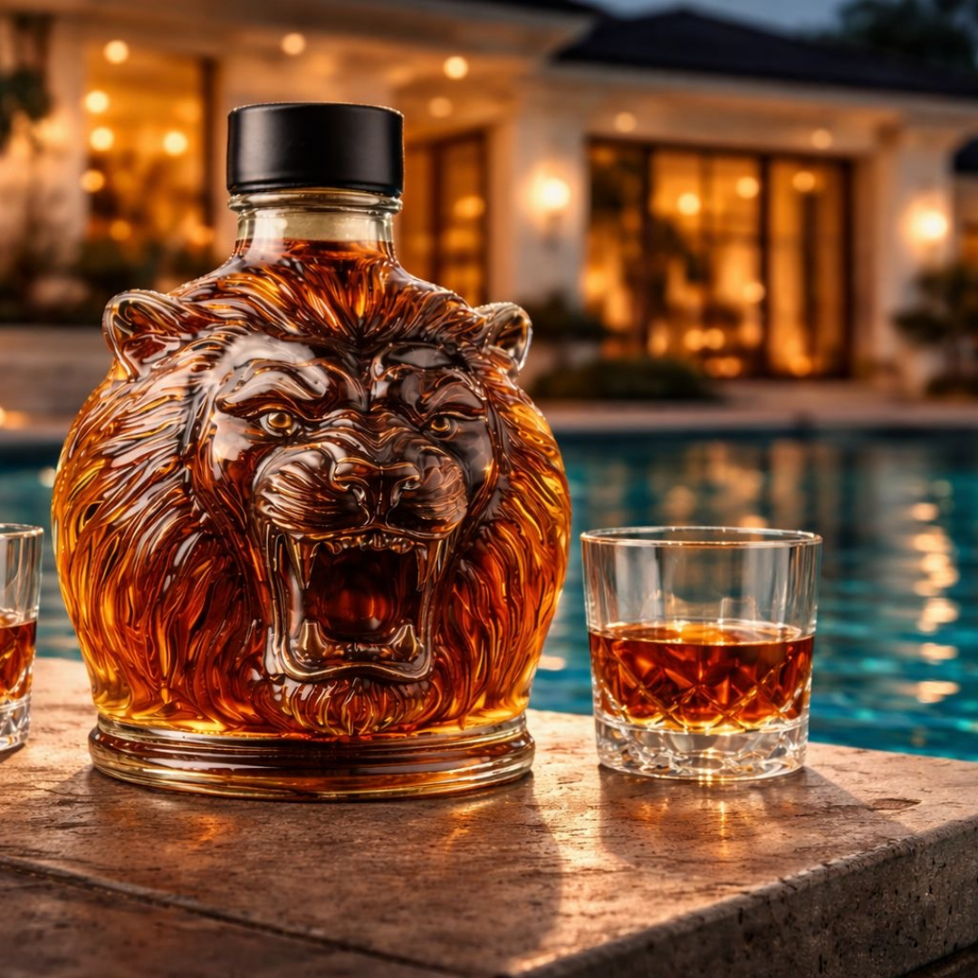 Whisky Bottle – Lion Edition