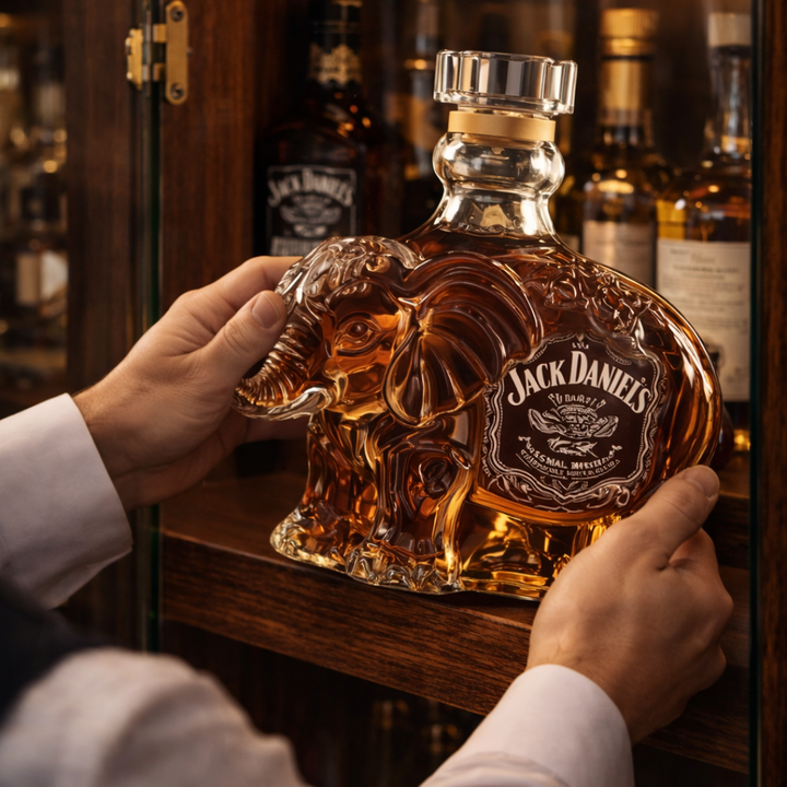 Jack Daniel's Whisky Bottle – Elephant Edition