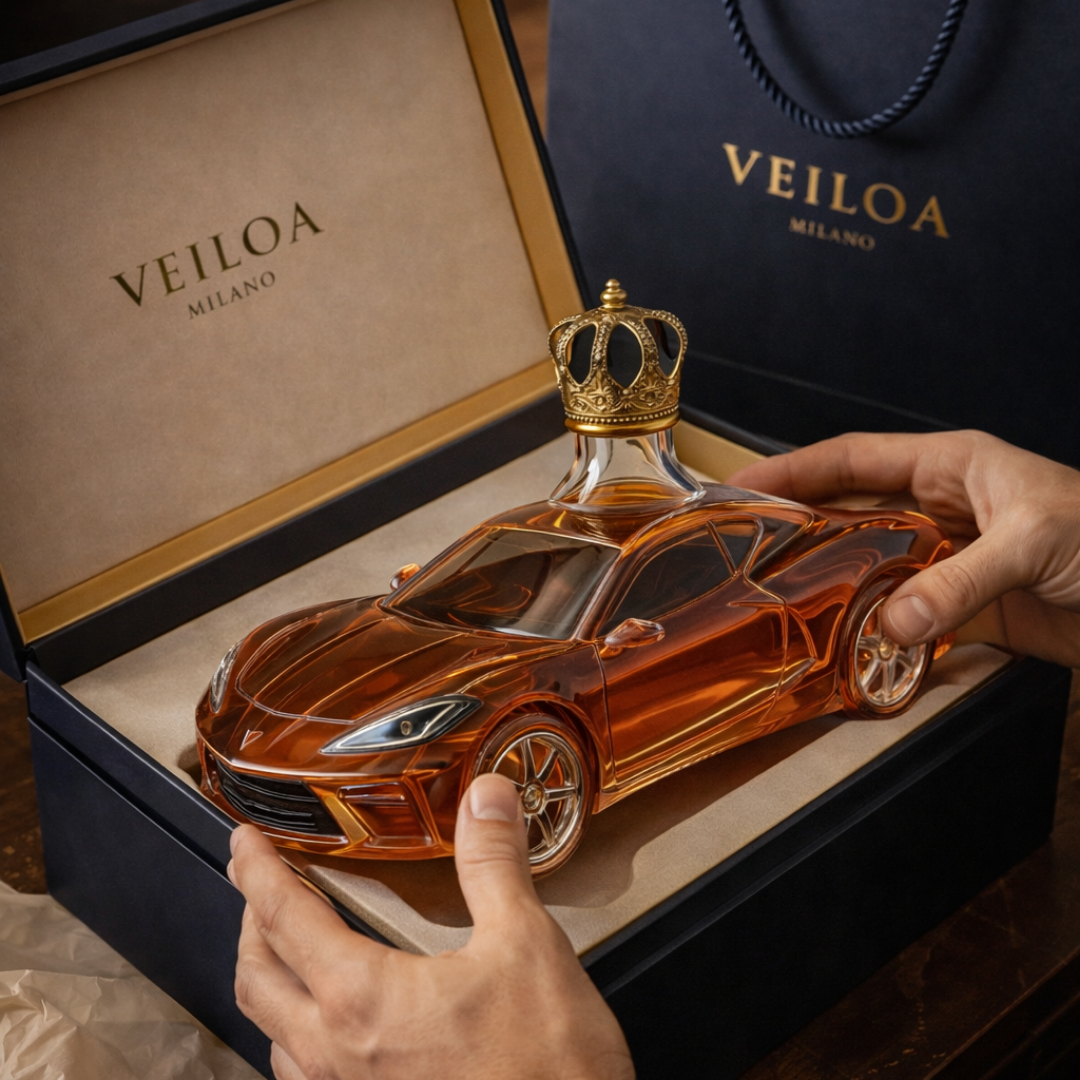 Corvette Kiadású Whiskey Üveg