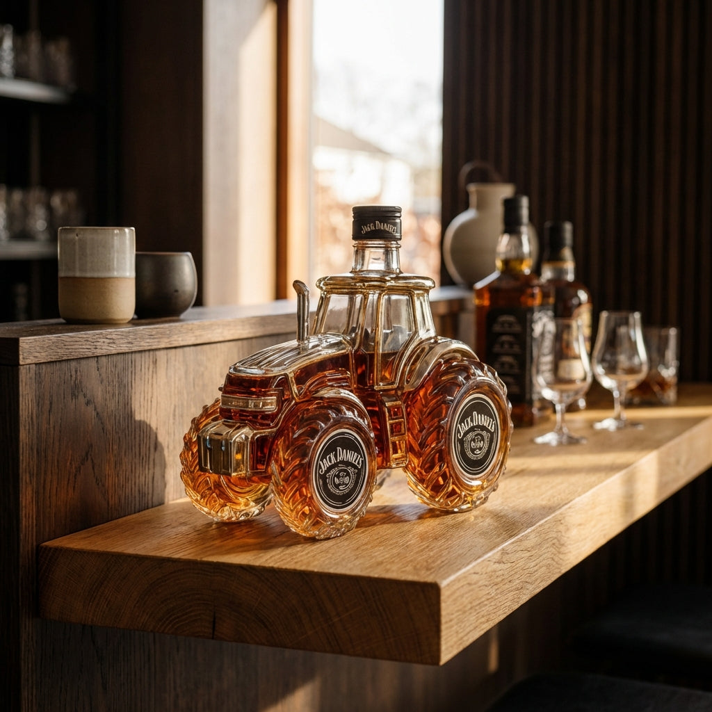Traktor Különleges Kiadás Whisky Karafa