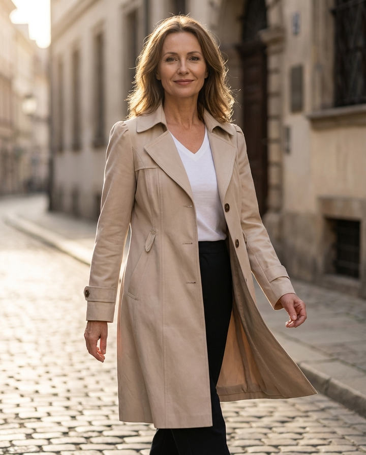 Fanni – Elegáns Vintage Nyári Kabát